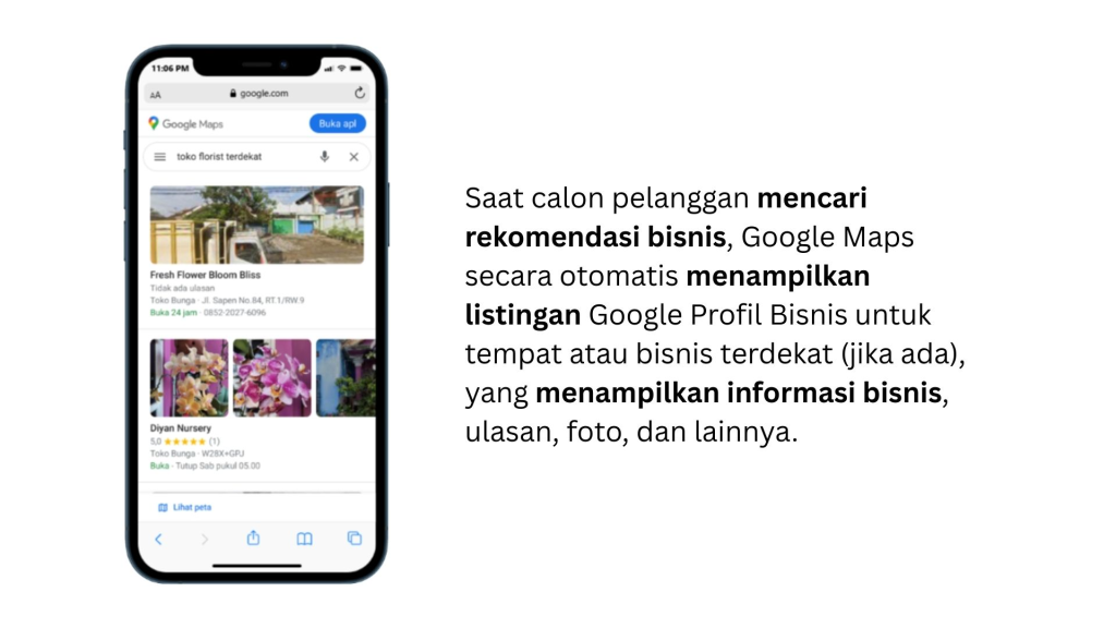 google bisnis vs google maps