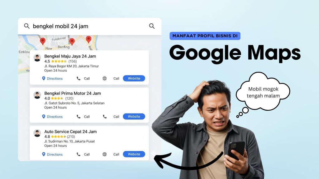 manfaat google maps untuk bisnis
