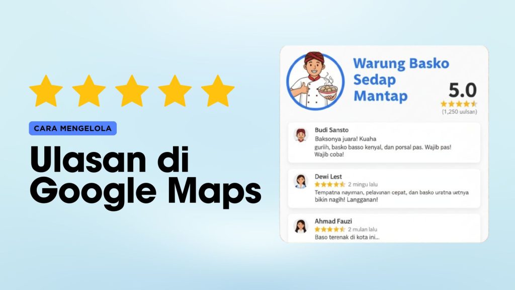 mengelola ulasan google maps